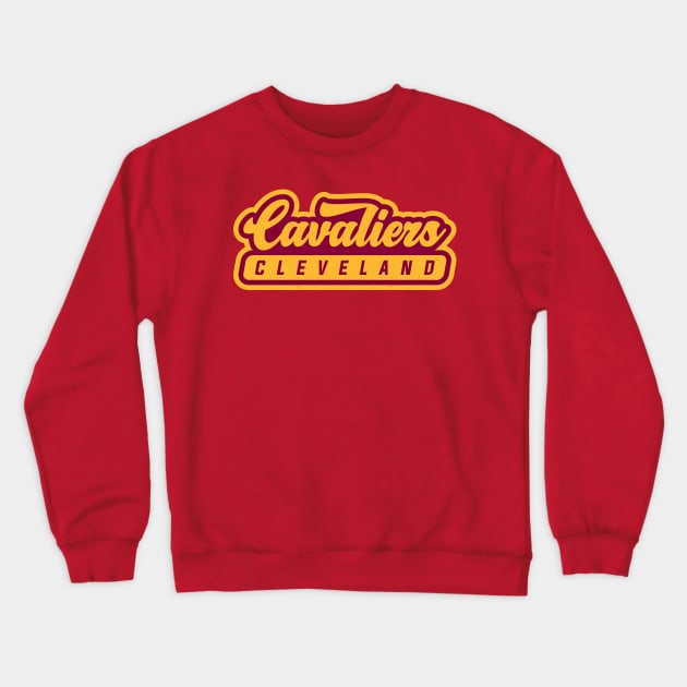 Cleveland Cavaliers 02 Crewneck Sweatshirt by Karambol